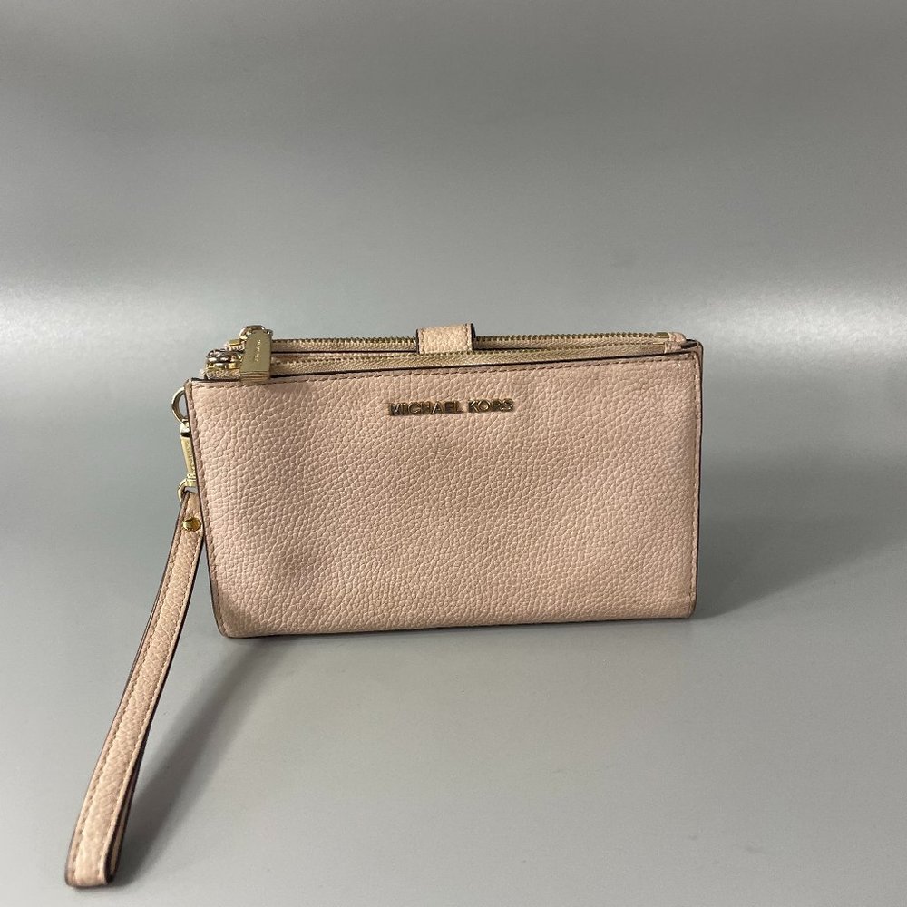 Michael Michael Kors Adele Leather Smartphone Wal… - image 1